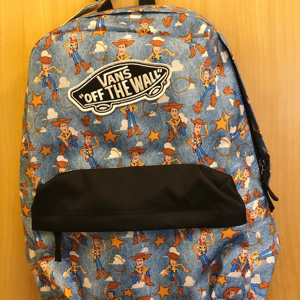 SUPER RARE VANS X DISNEY TOY STORY WOODY BACKPACK